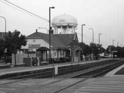 Modern Train Station Mount Prospect IL
