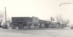 Shopper's Center on Prospect Avenue, circa 1950